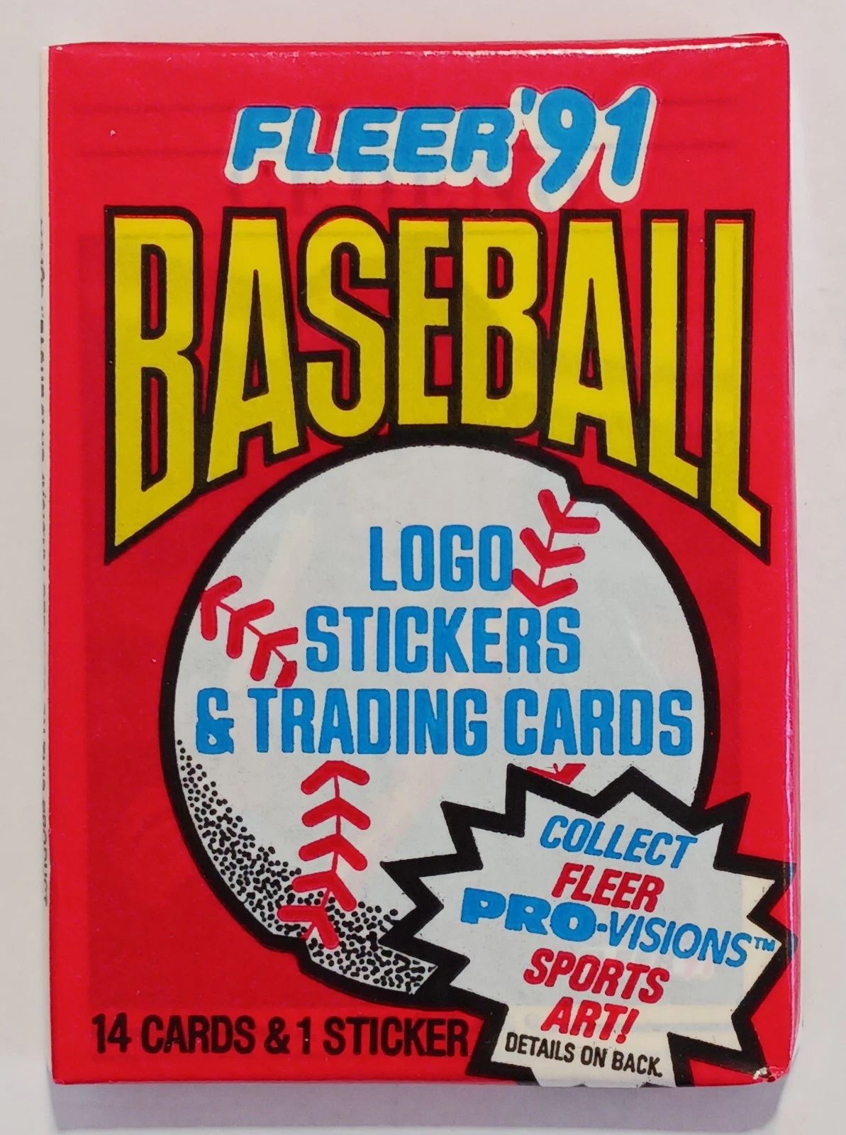 1991 Fleer Baseball Wax Pack